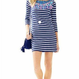 NWOT Lilly Pulitzer Bay Dress Size Large L 100% Cotton